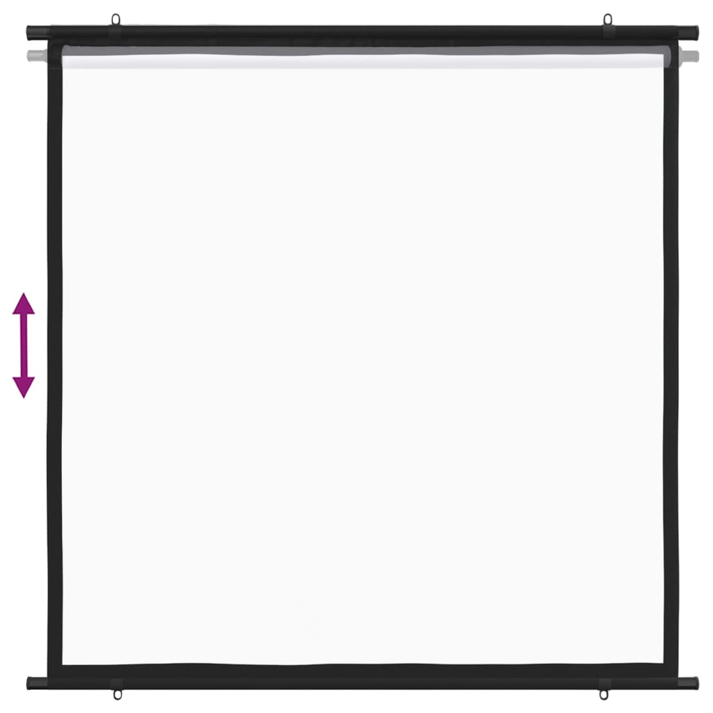 Beamer Leinwand 89" 1:1