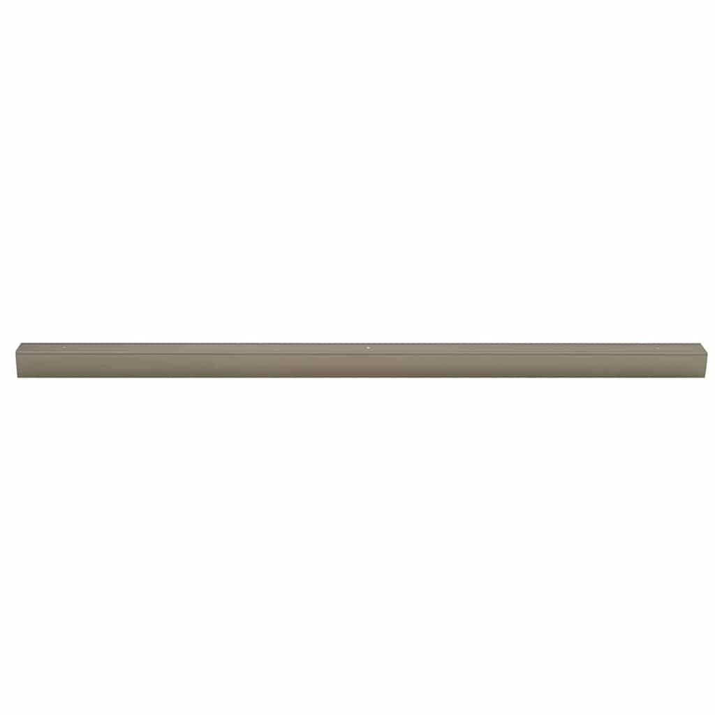 Treppenkantenprofile in L-Form 15 Stk. Aluminium 90 cm Silbern
