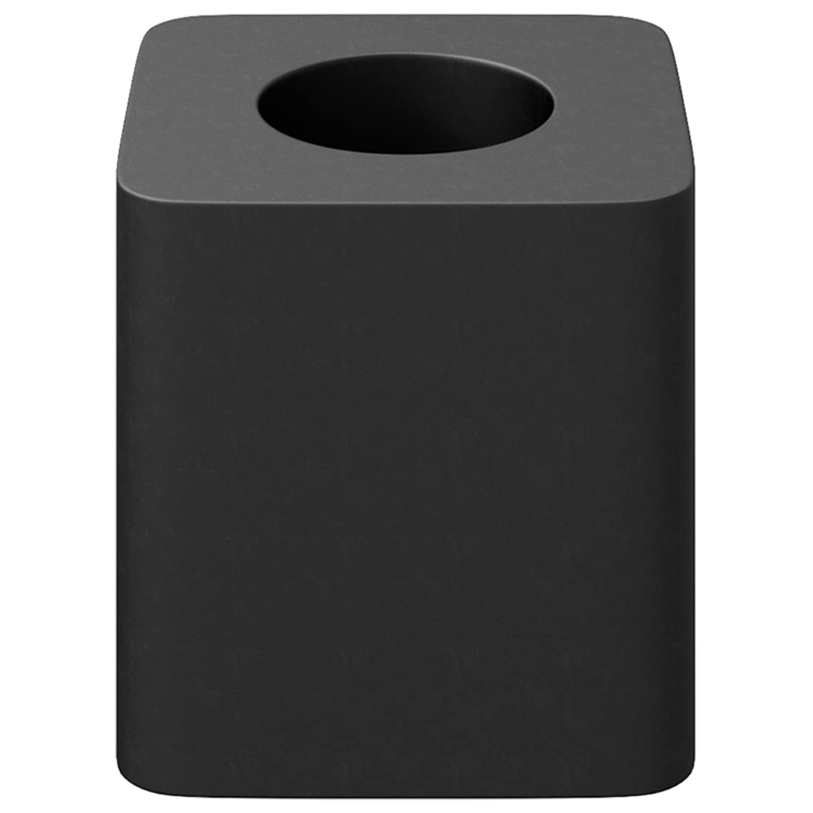 Schubladenhalter 2 pcs Schwarz 15 x 15 x 15mm PP Copolymer