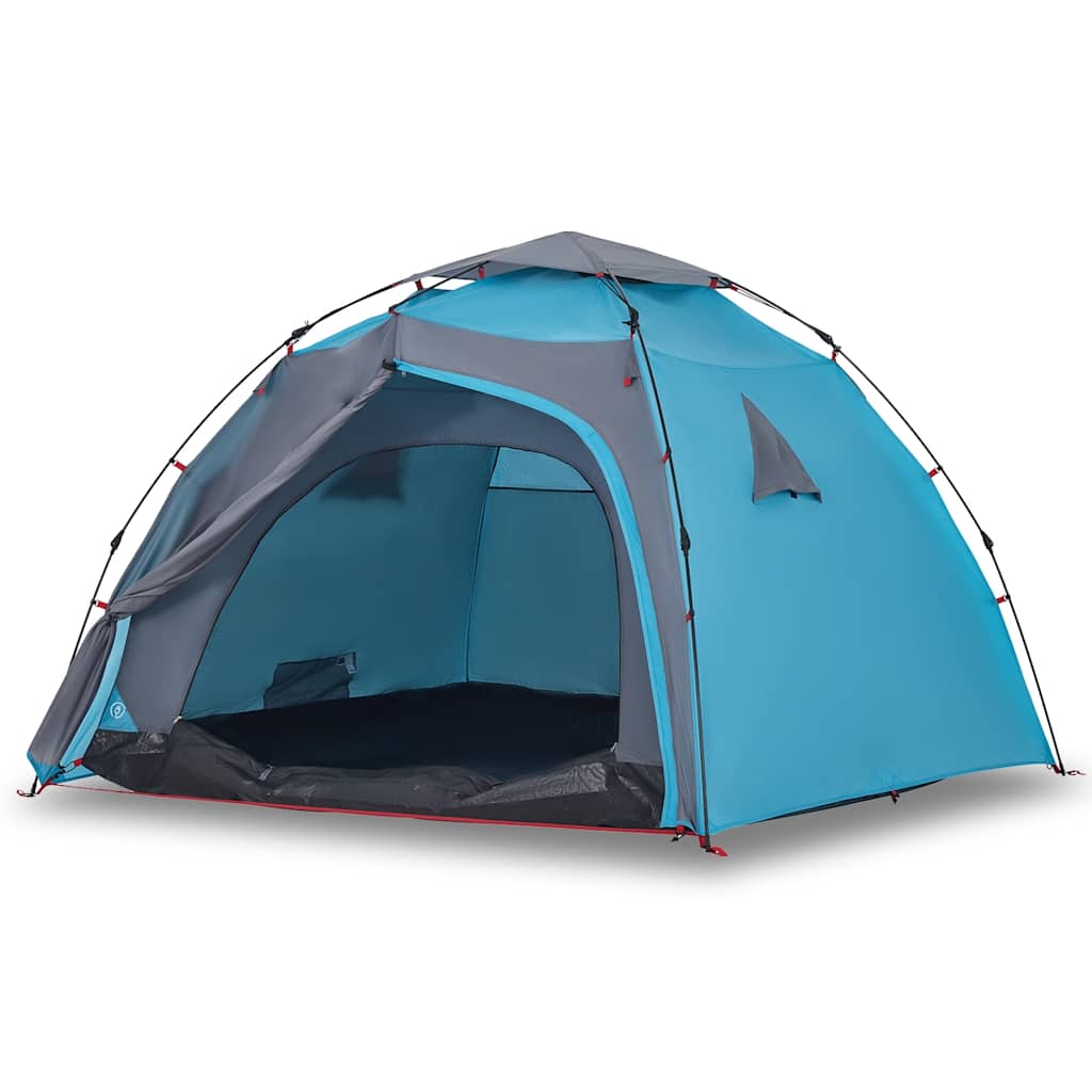 Kuppel-Campingzelt 4 Personen Grün Quick Release