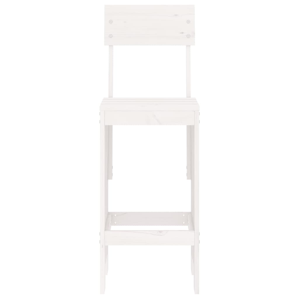 Barhocker 2 Stk. 40x42x120 cm Massivholz Kiefer