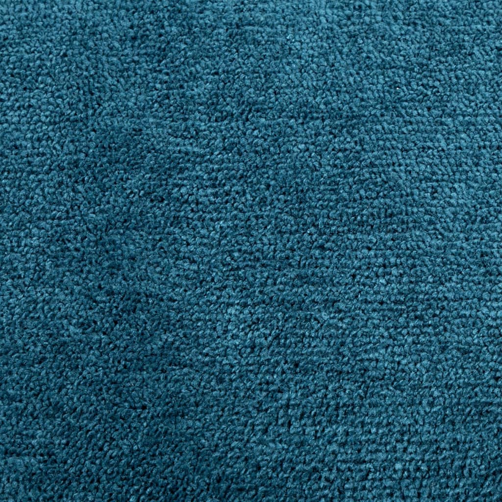 Teppich OVIEDO Kurzflor Anthrazit 120x120 cm