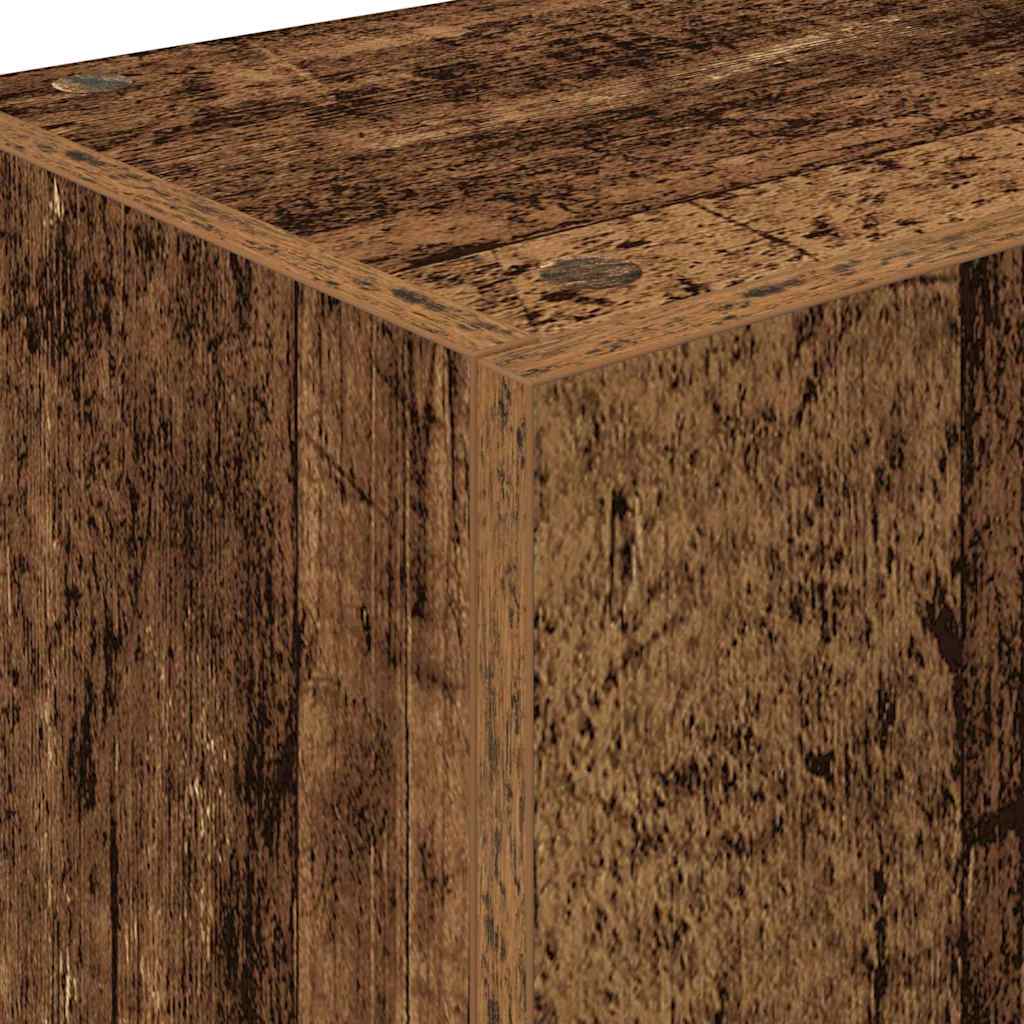 Küchenschrank Weiß 60x50x180 cm Holzwerkstoff