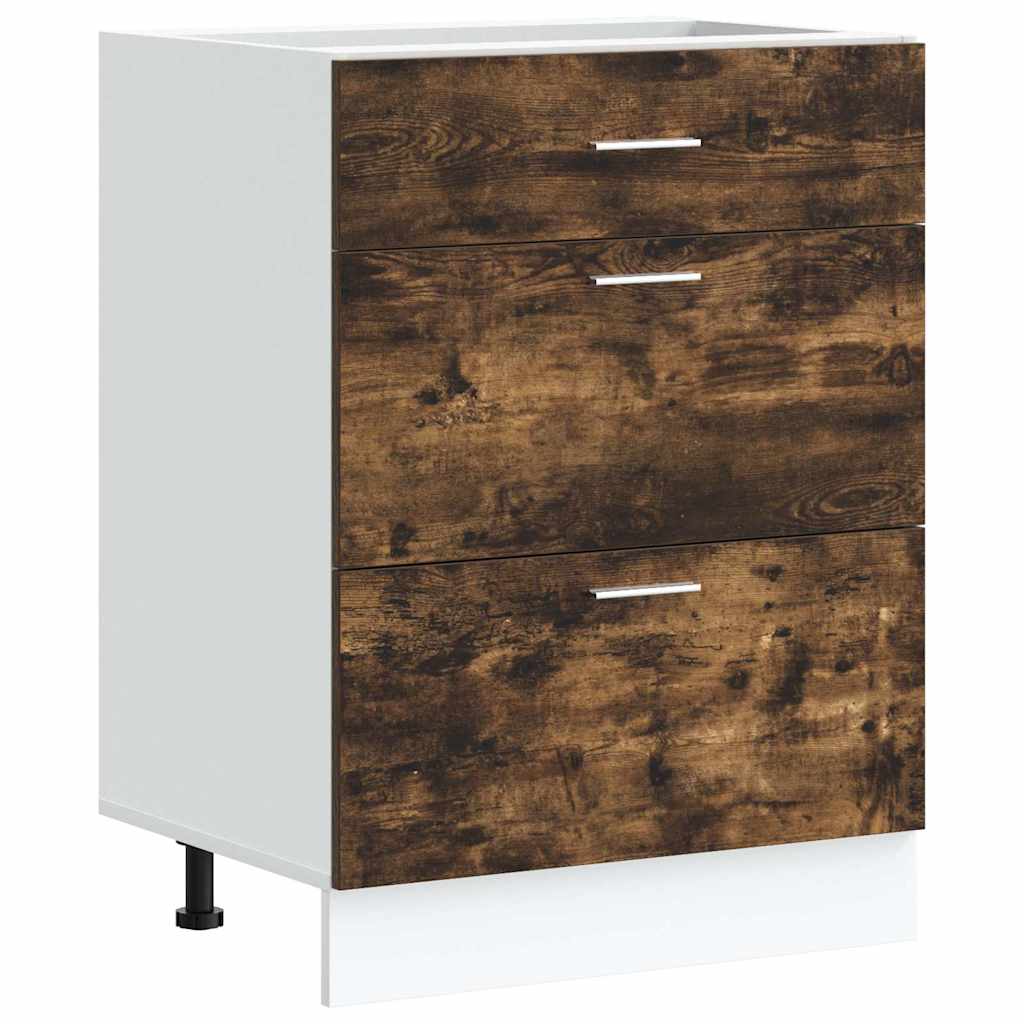 Unterschrank Lyon Weiß 60x46x81,5 cm Holzwerkstoff