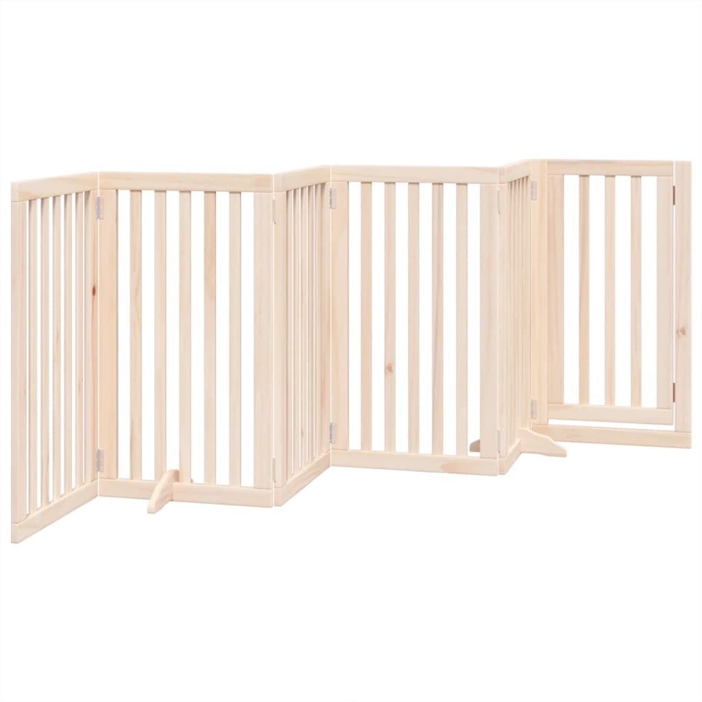 Hundegitter Faltbar 3 Paneele 150 cm Pappelholz