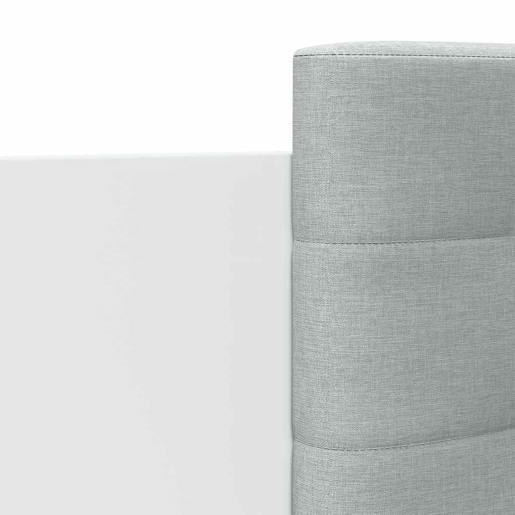 Bettgestell mit Kopfteil Grau Sonoma 180x200 cm Holzwerkstoff
