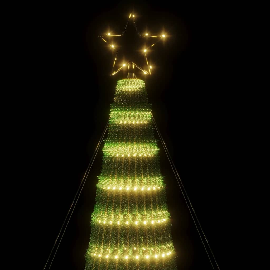 LED Weihnachtsbaum 275 LEDs Warmweiß 180 cm