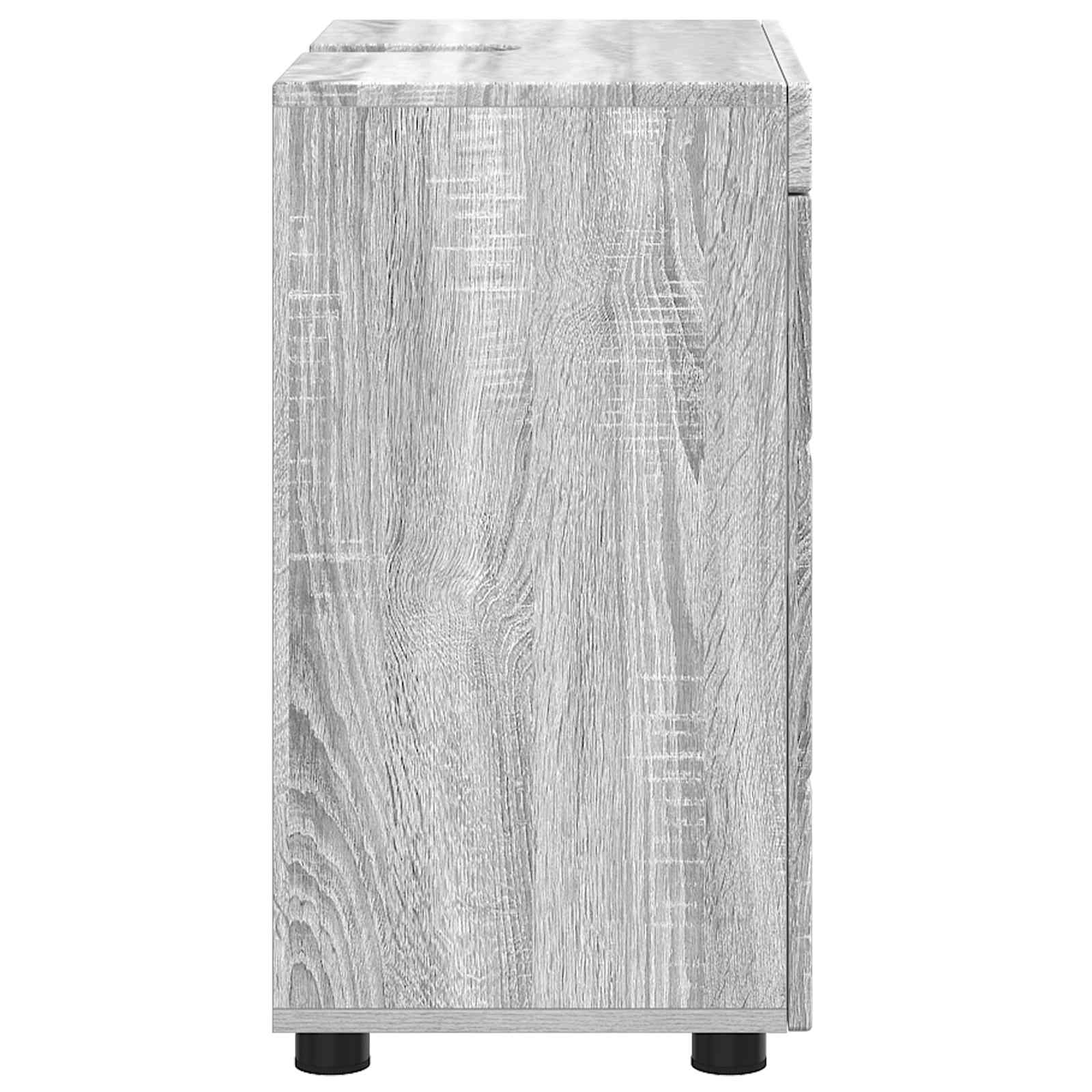 Badezimmermöbel-Set TULUM 2 pcs Weiß 60 x 34 x 63 cm