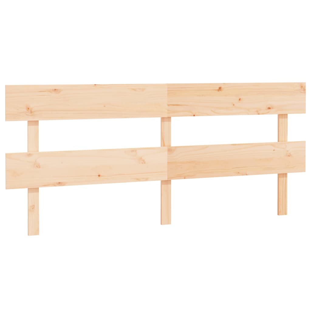 Bett-Kopfteil 78,5x3x81 cm Massivholz Kiefer
