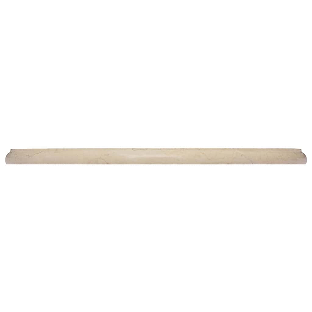 Tischplatte Creme Ø40x2,5 cm Marmor