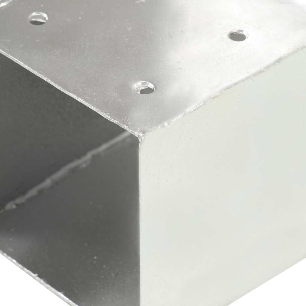 Pfostenverbinder L-Form Verzinktes Metall 71 x 71 mm