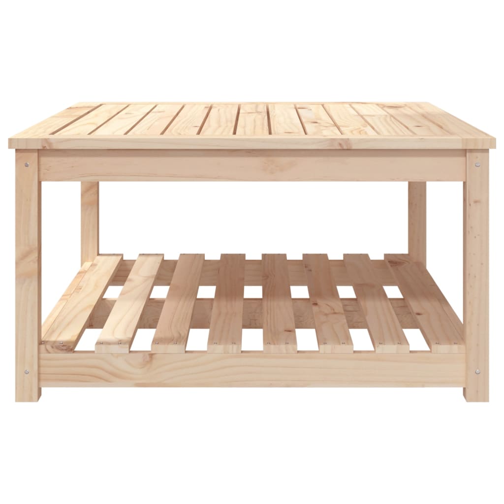 Gartentisch 82,5x50,5x45 cm Massivholz Kiefer