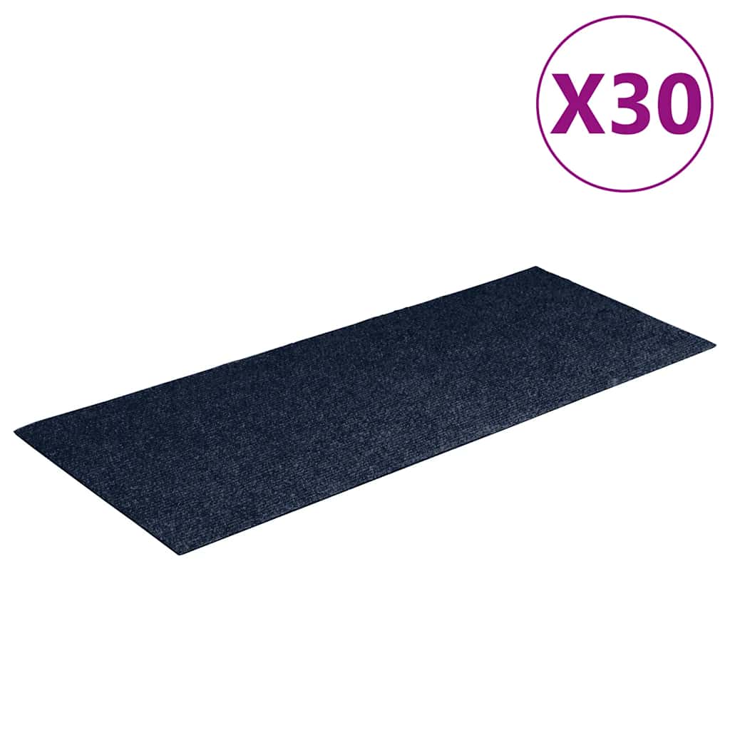 Stufenmatten Selbstklebend 15 Stk. 60x25 cm Hellbraun Rechteckig