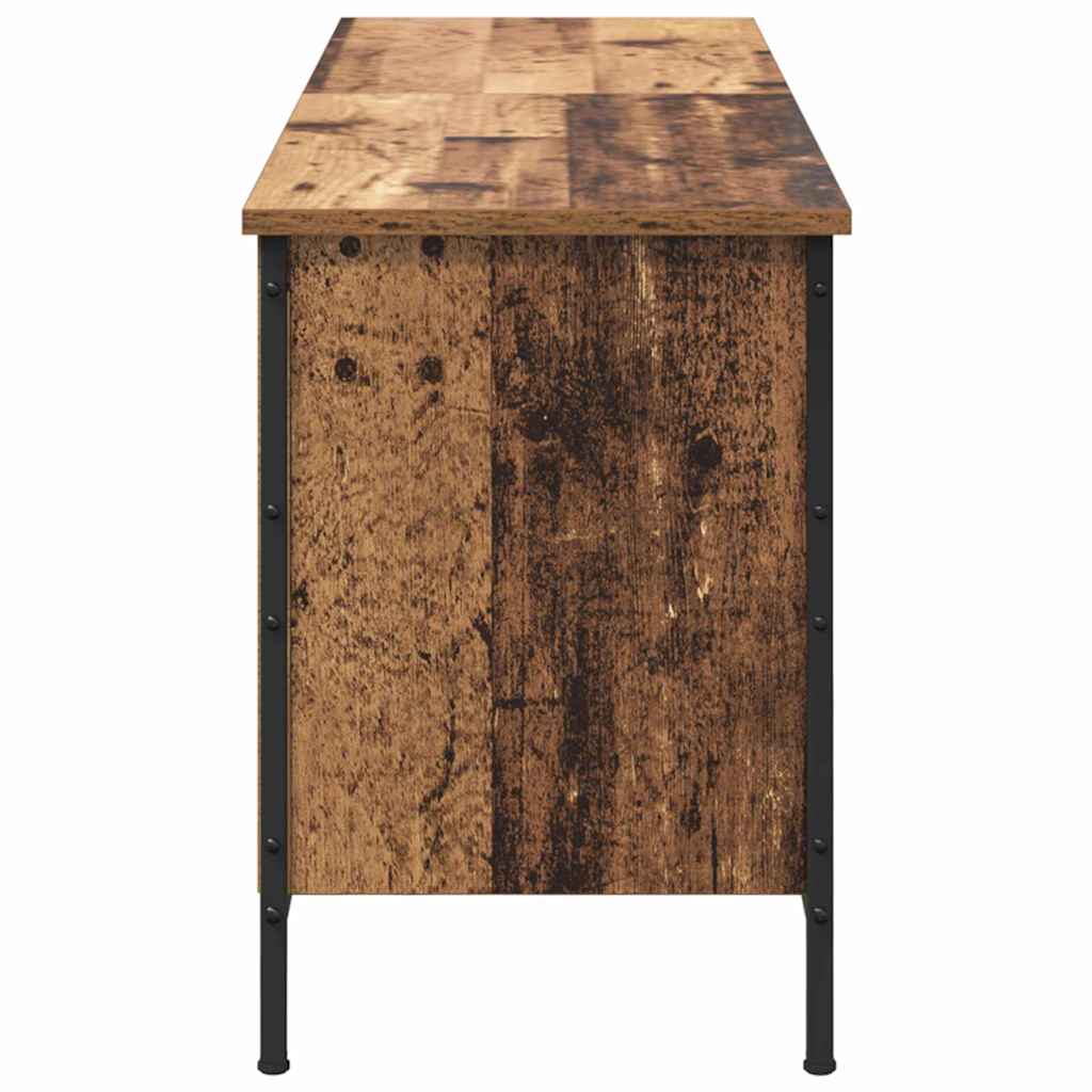 Schuhregal Schwarz 38x35x50 cm Holzwerkstoff
