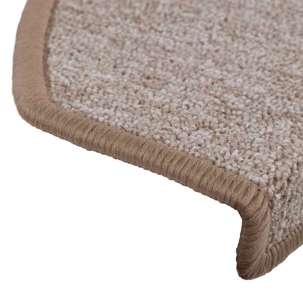 Stufenmatten 15 Stk. 56x17x3 cm Anthrazit Halbrund