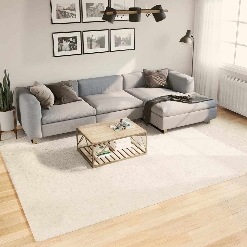 Teppich OVIEDO Kurzflor Anthrazit 120x120 cm