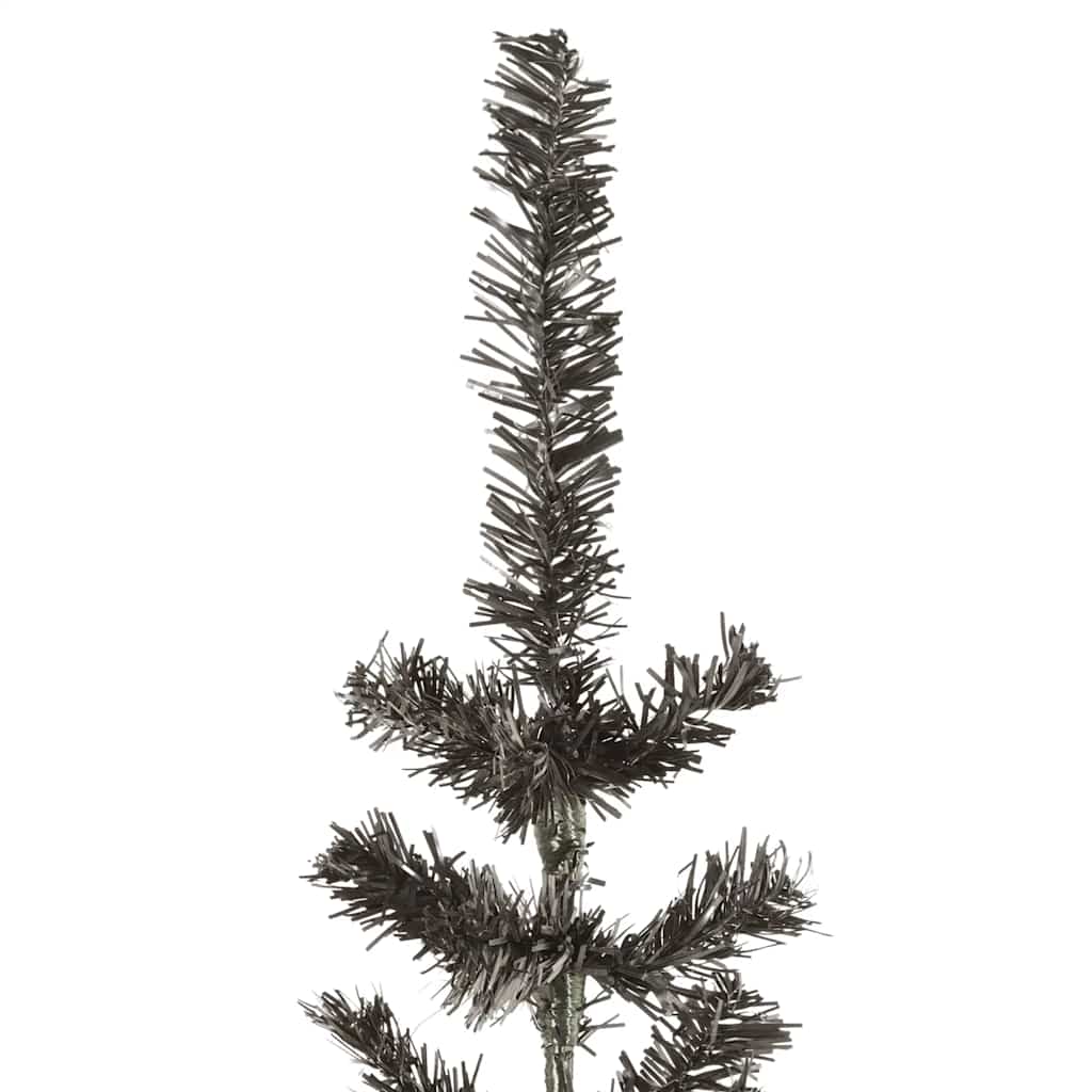 Schlanker Weihnachtsbaum Schwarz 150 cm