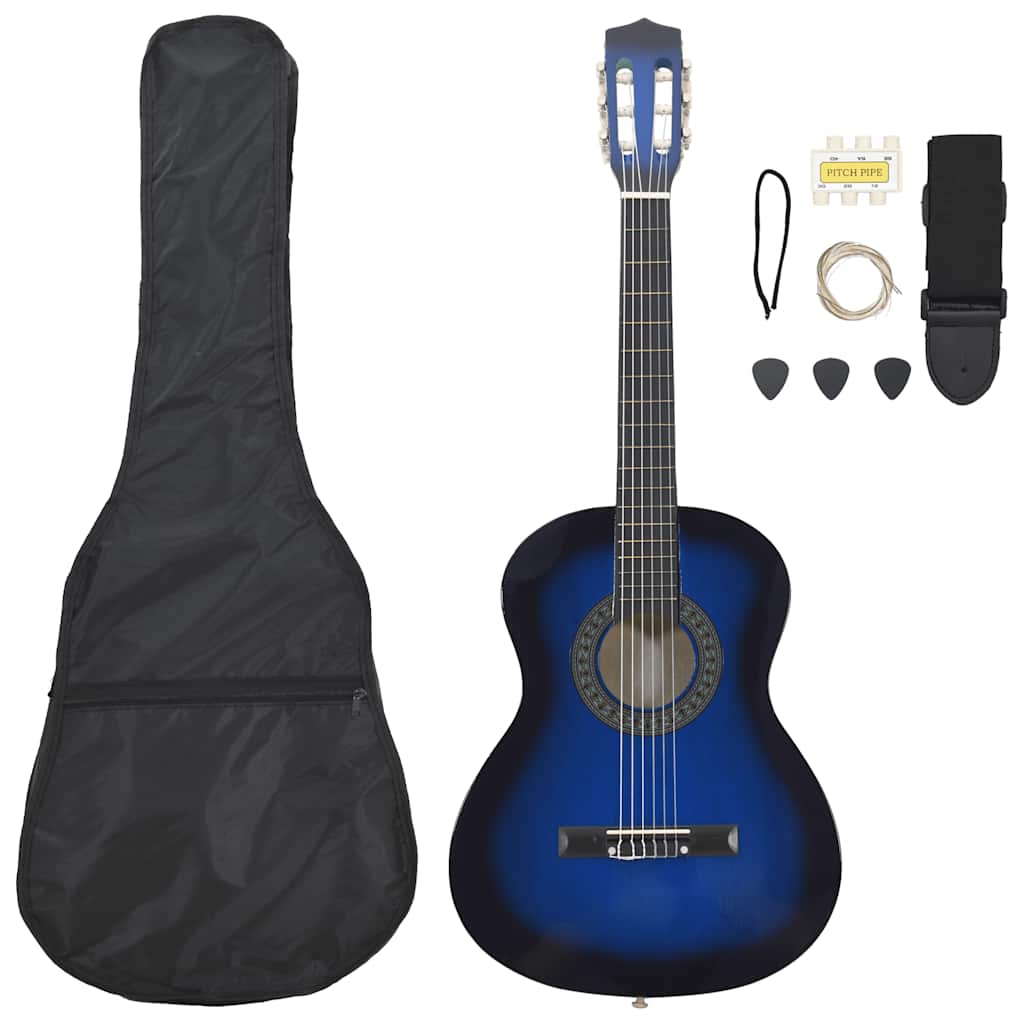 12.-tlg. Klassische Gitarre Set für Anfänger 4/4 39