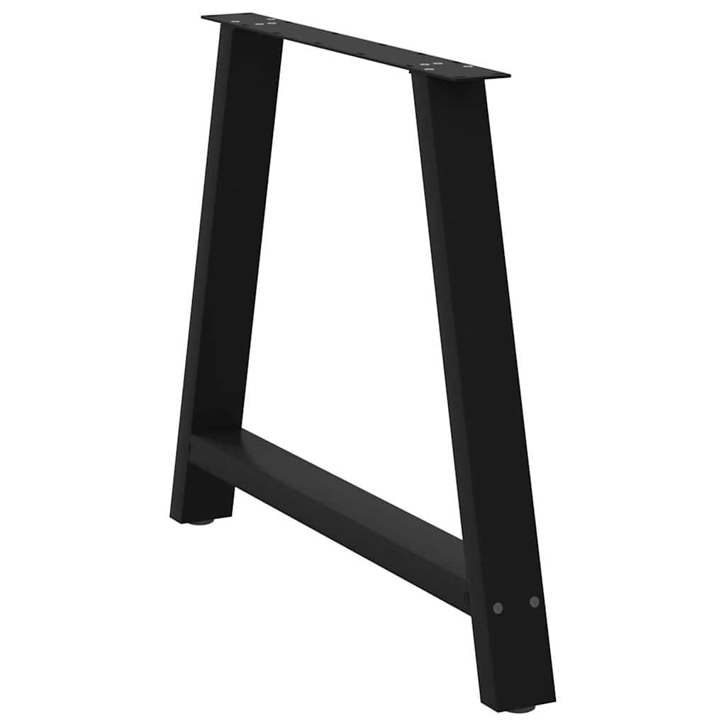 Couchtischbeine A-Form 2 Stk. 30x(30-31) cm Stahl