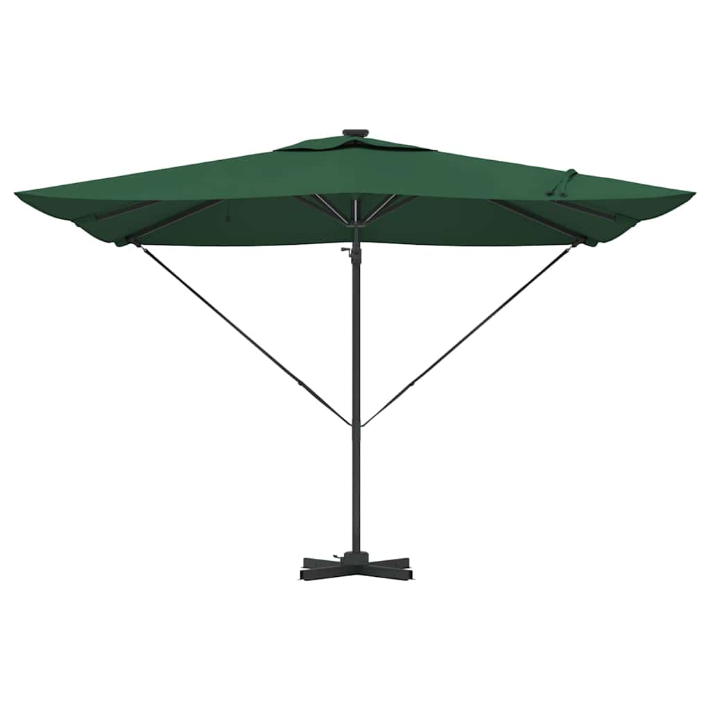Sonnenschirm Sand 286 x 284 x 270 cm Aluminium und Polyester