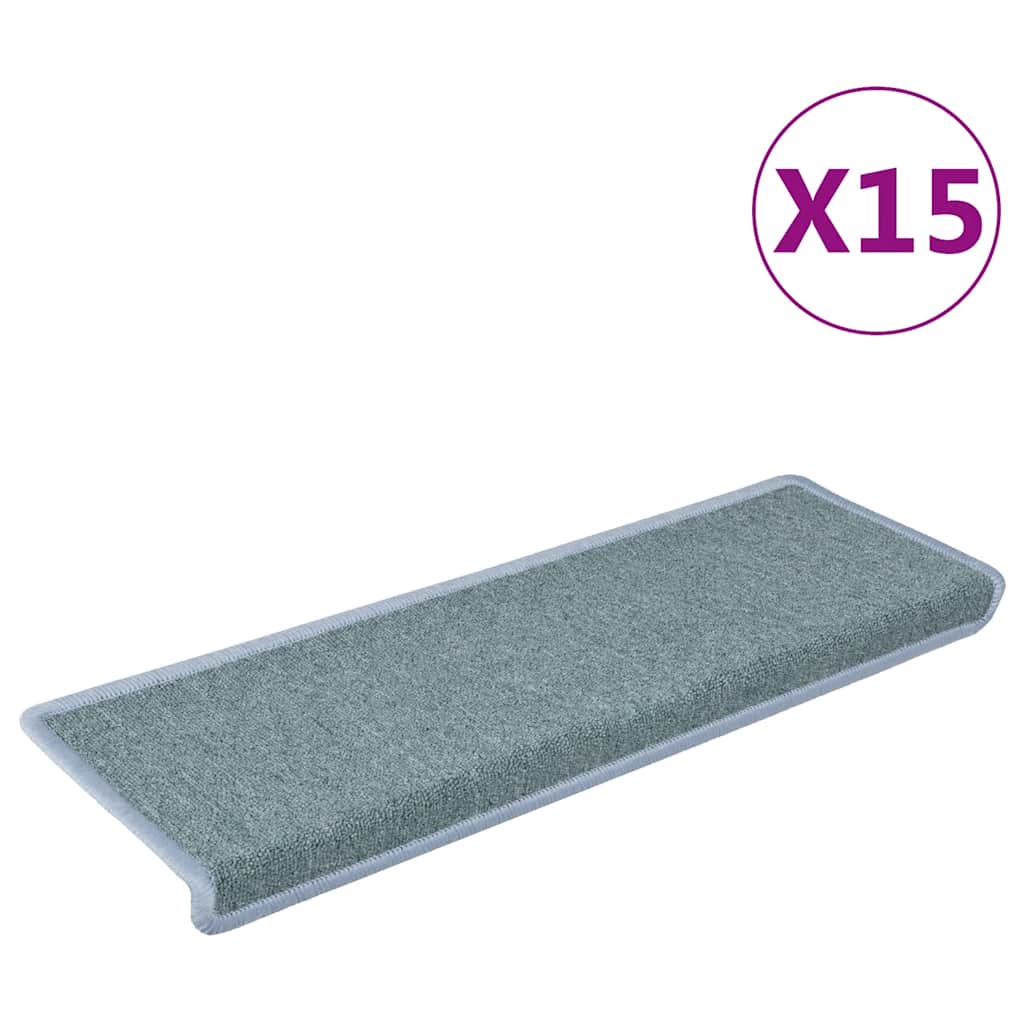 Stufenmatten 15 Stk. 65x21x4 cm Anthrazit Rechteckiger Rand