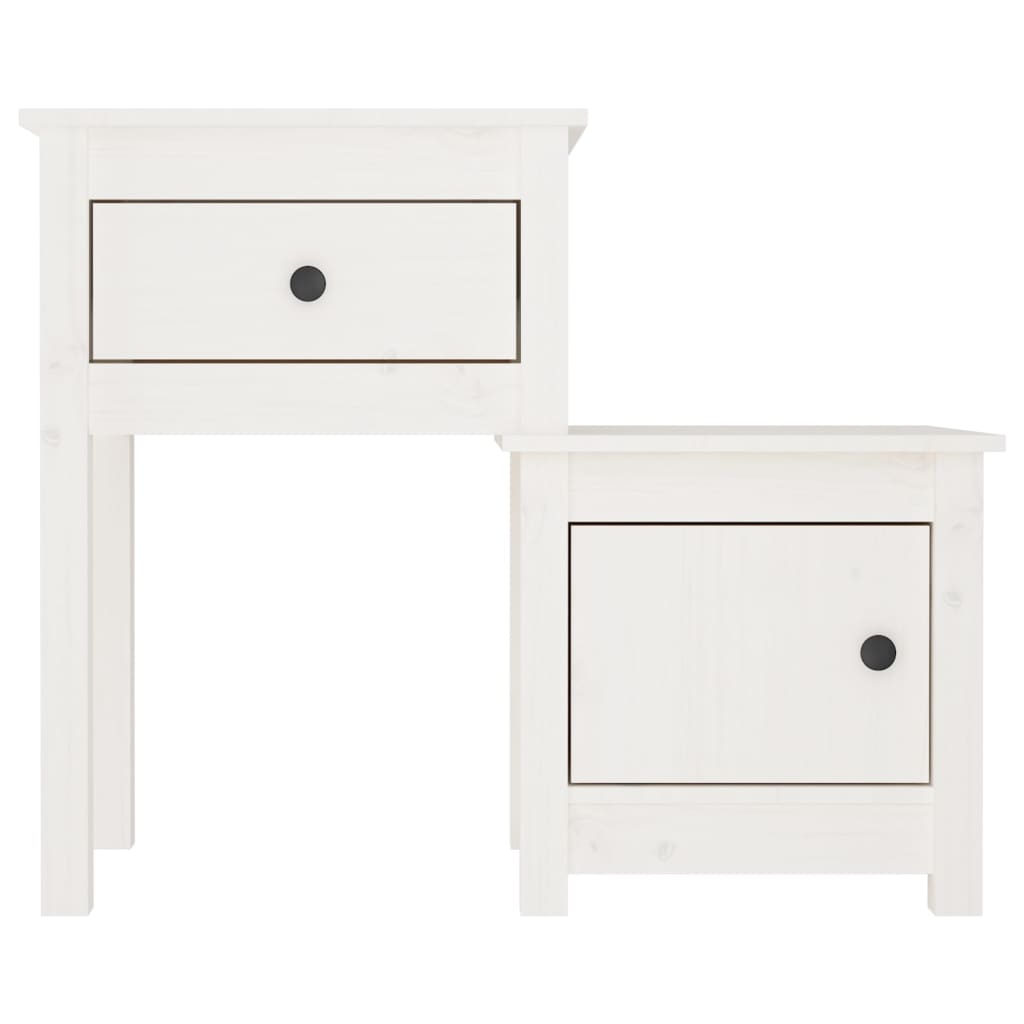 Nachttisch 79,5x38x65,5 cm Massivholz Kiefer