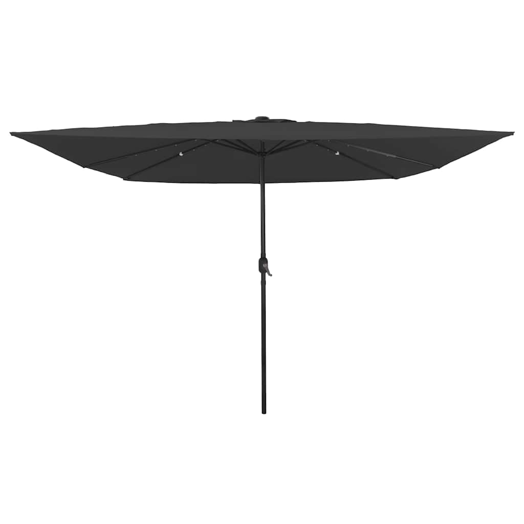 Garten-Sonnenschirm Sand 295 x 295 x 245 cm Polyester und Stahl