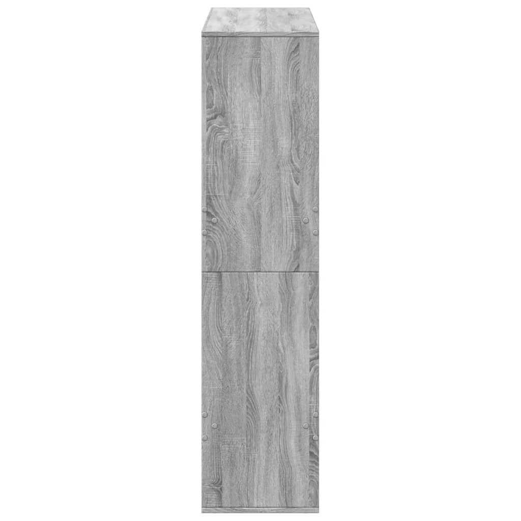 Bücherregal Weiß 100x33x135 cm Holzwerkstoff