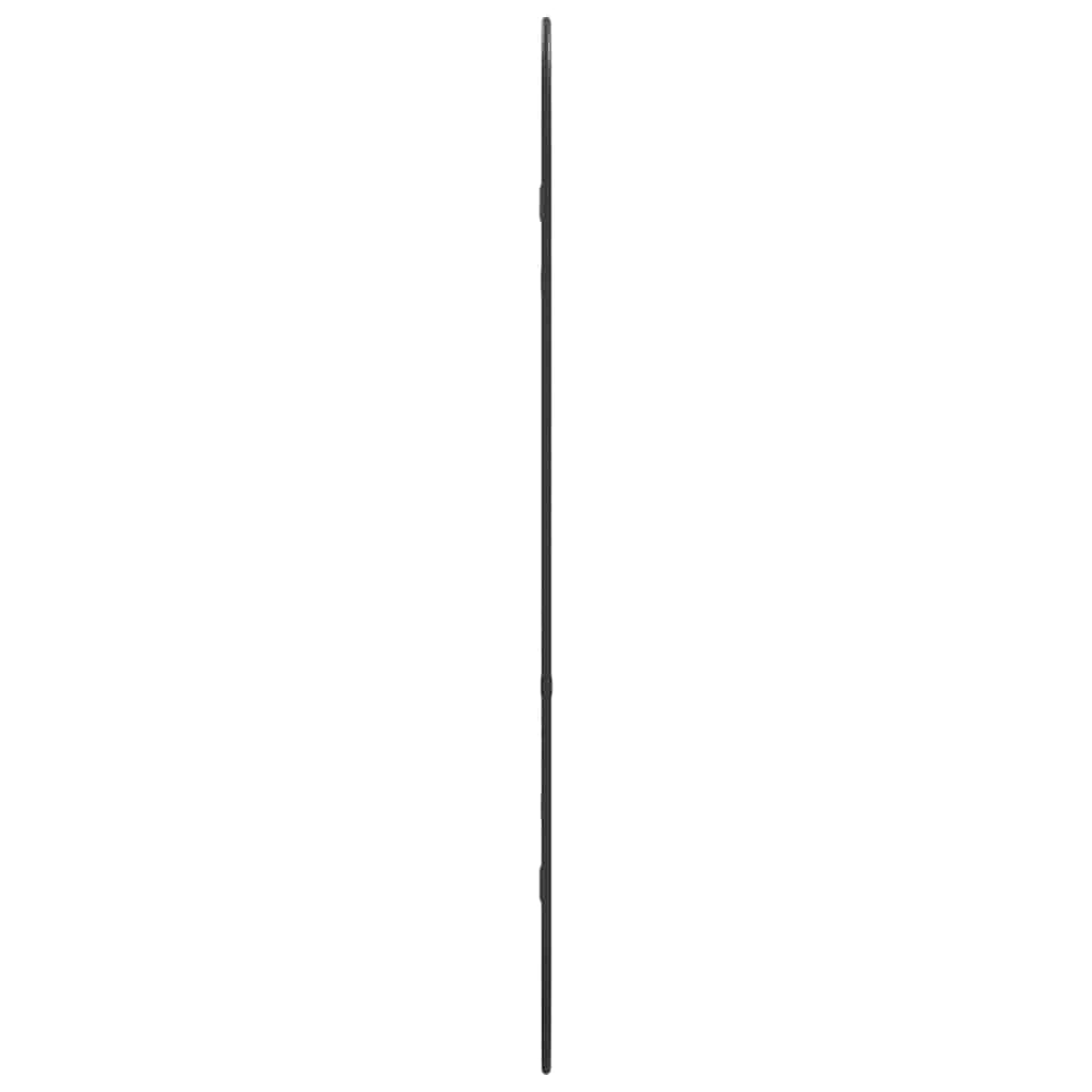 Wandspiegel Silbern 50x20 cm Oval