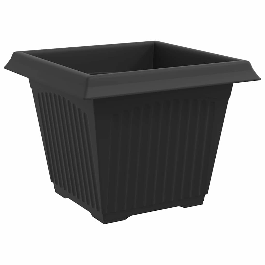Blumentöpfe 6 pcs Ziegelrot 20 x 20 x 16 cm Kunststoff