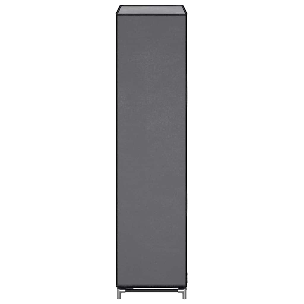 Schuhschrank Schuhregal Schuhablage 5 Schicht 58 x 28 x 106 cm Schwarz