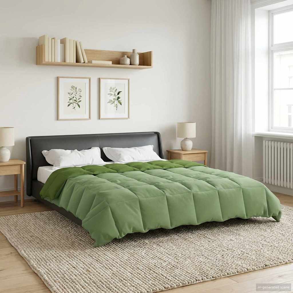 Sommerdecke Gesteppt Anthrazit 135 x 200 cm Mikrofaser