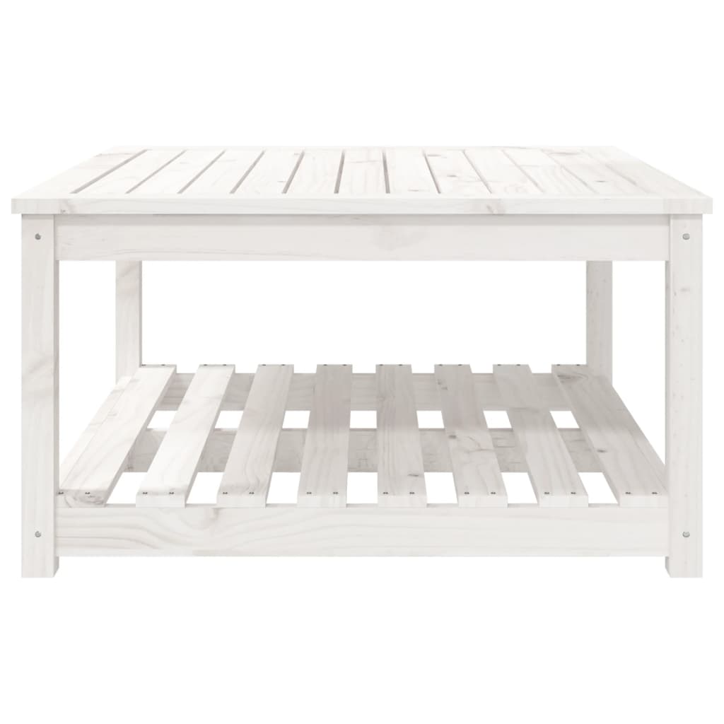 Gartentisch 82,5x50,5x45 cm Massivholz Kiefer