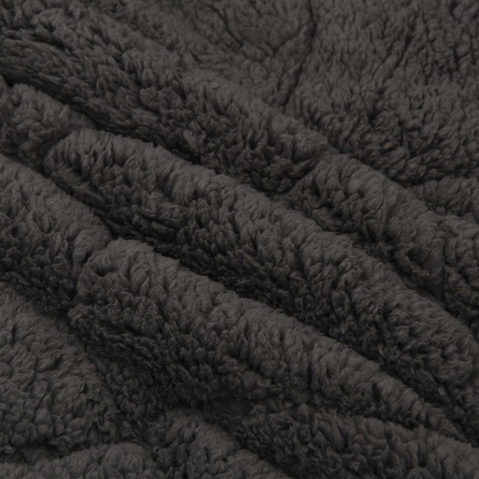 Ganzjahresbettdecke Gepolstert Anthrazit 135 x 200 cm