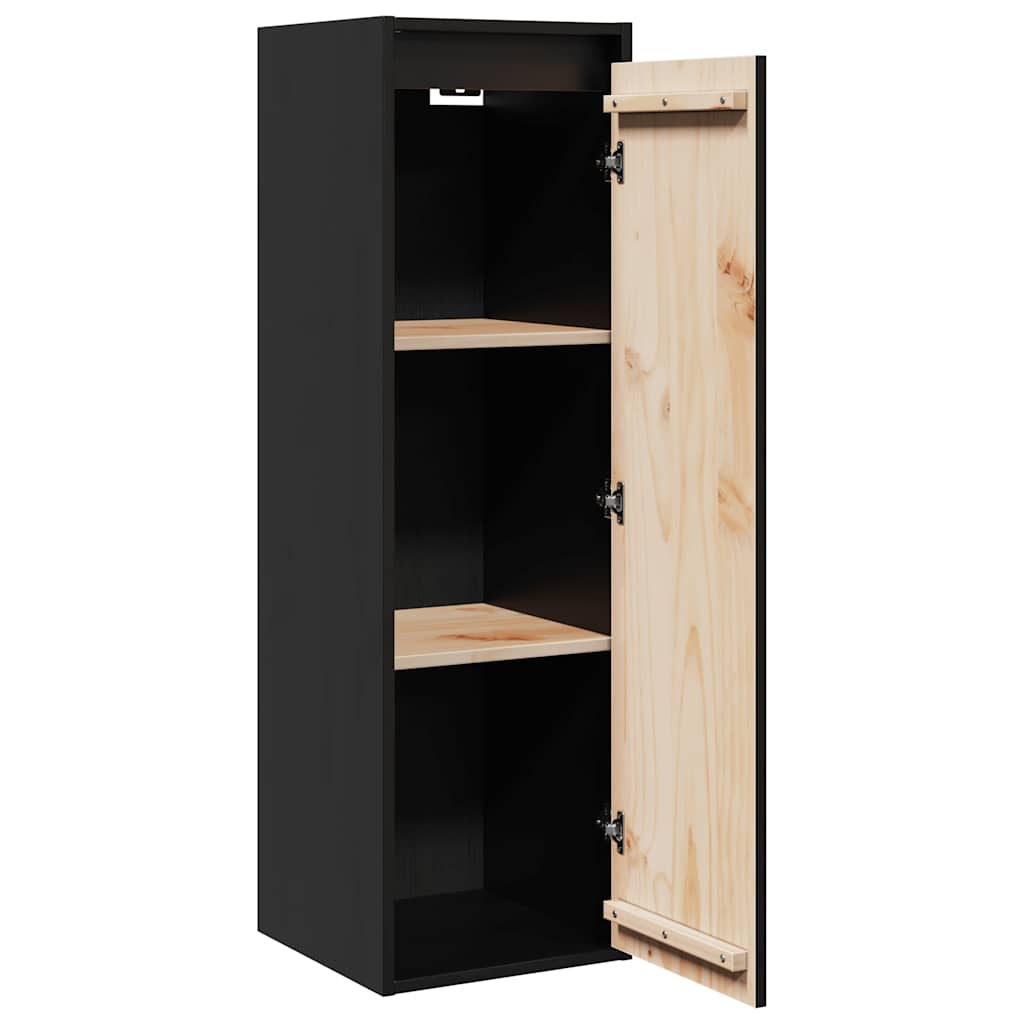 Wandschrank 30x30x100 cm Massivholz Kiefer