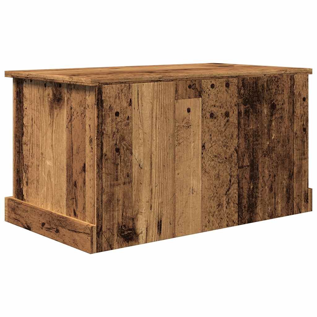 Aufbewahrungsbox Weiß 50 x 30 x 28 cm Holzwerkstoff
