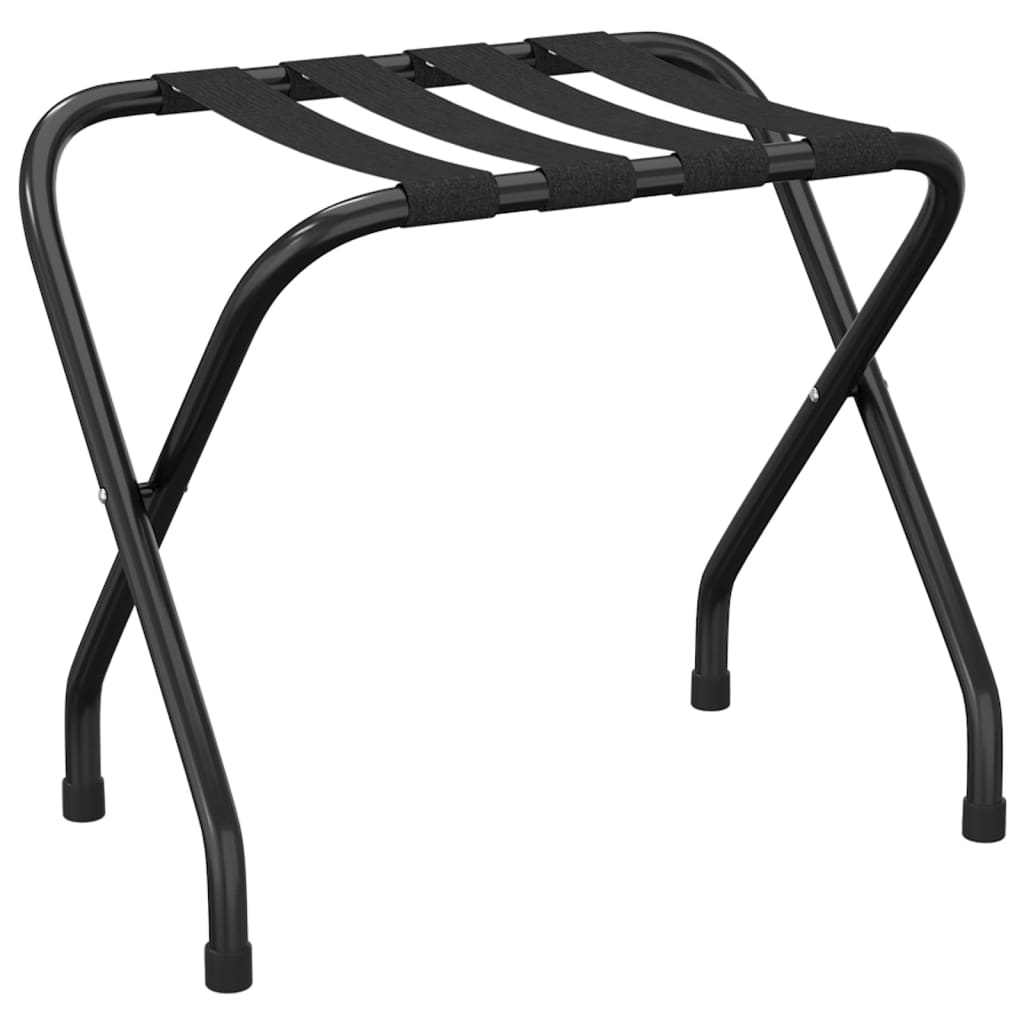 Gepäckträger mit Rückenlehne Silber 56 x 39 x 52 cm