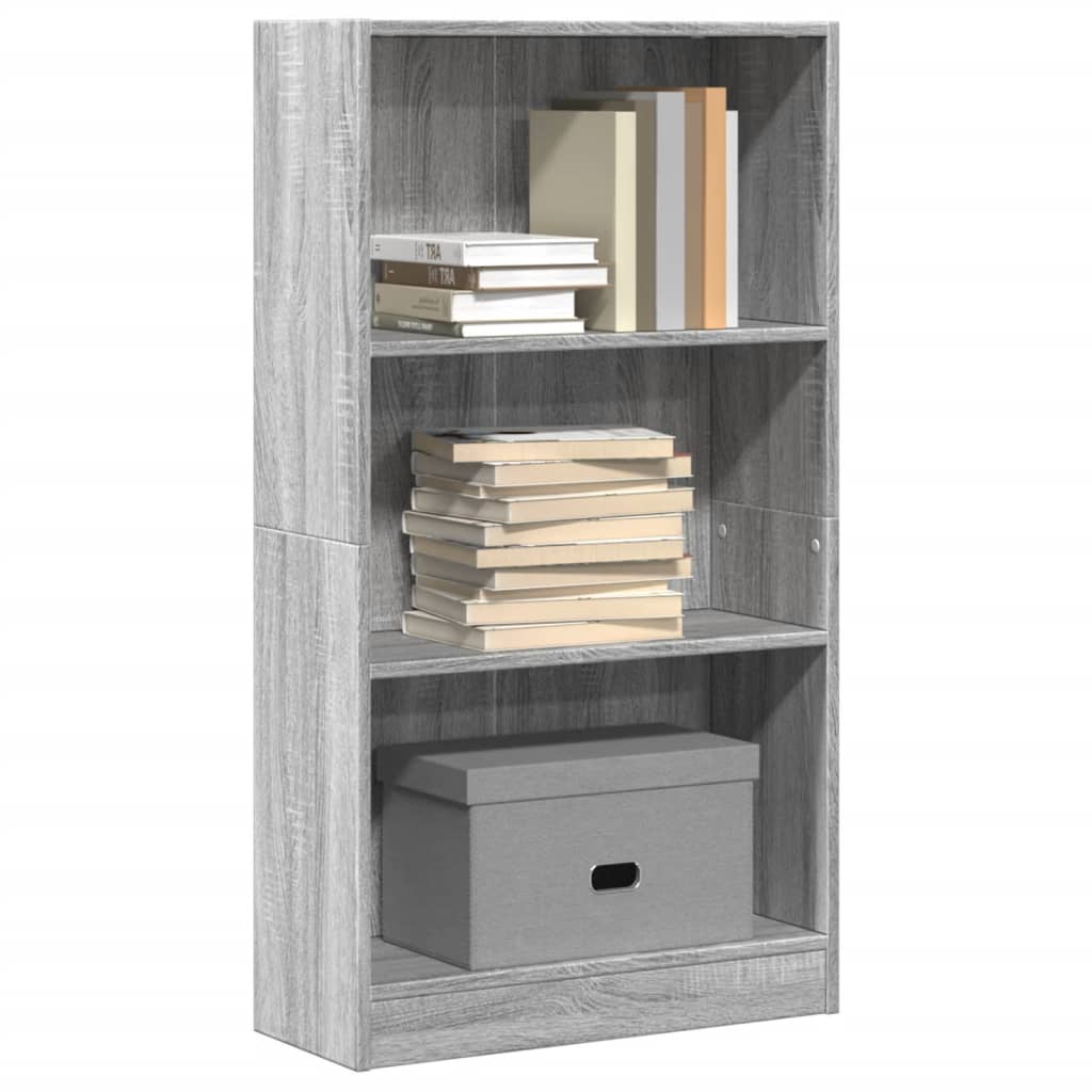 Bücherregal Weiß 40x24x75 cm Holzwerkstoff