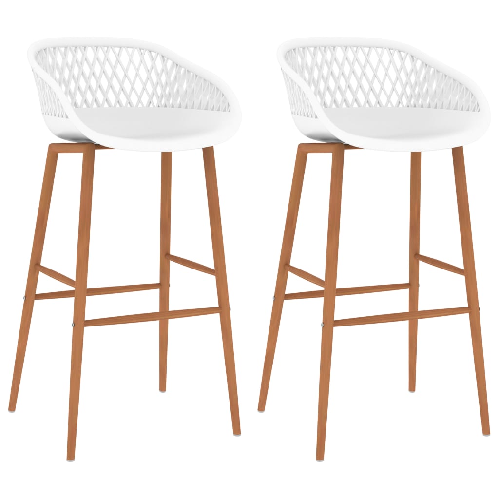 Barhocker 2 Stk. Schwarz