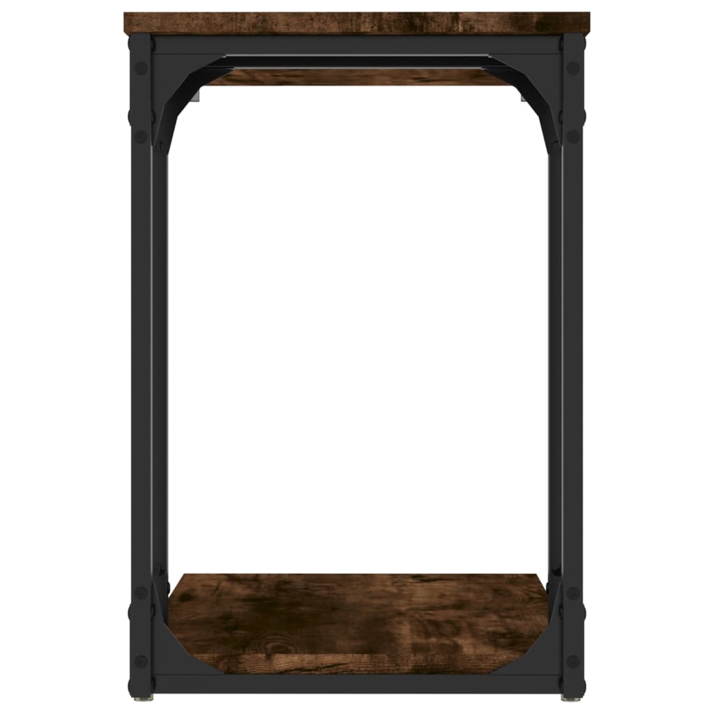 Beistelltisch Schwarz 50x35x52 cm Holzwerkstoff