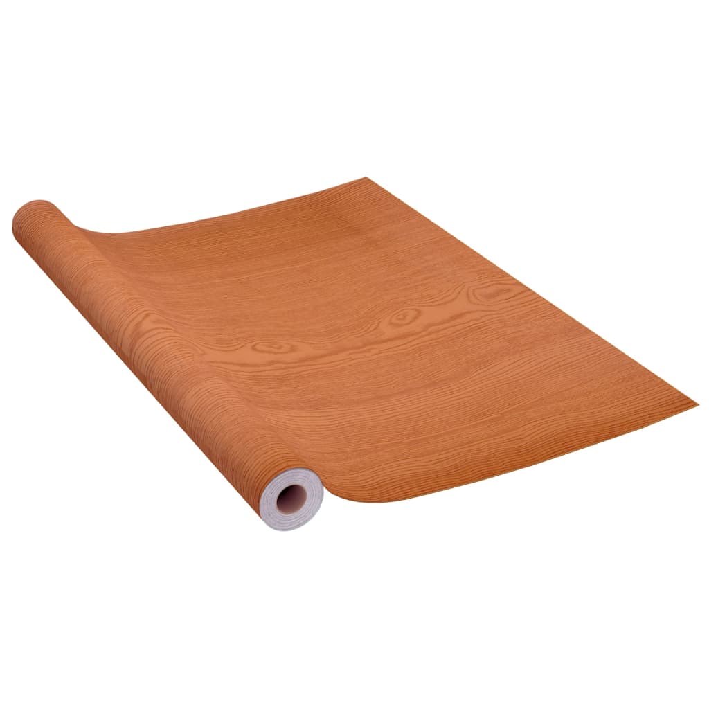 Selbstklebende Türfolien 2 Stk. Weißes Holz 210 x 90 cm PVC