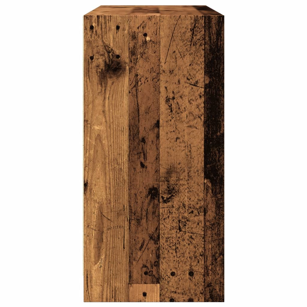 Bücherschrank mit Türen Weiß 204x37x75 cm Holzwerkstoff