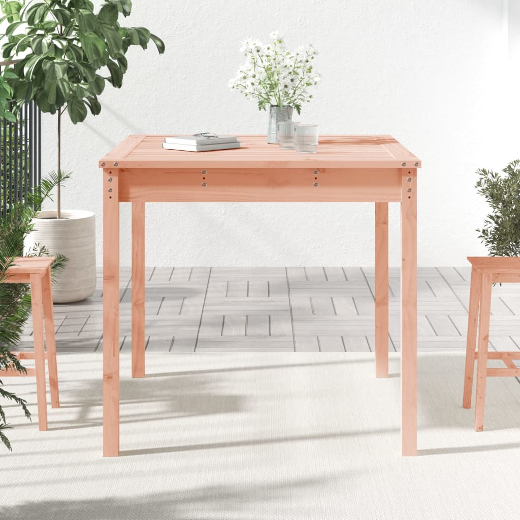 Gartentisch 82,5x82,5x76 cm Massivholz Kiefer