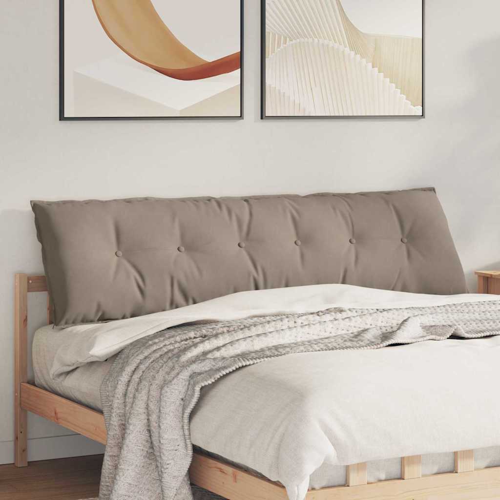 Rückenkissen Taupe 50 x 45 cm Mikrofaserstoff