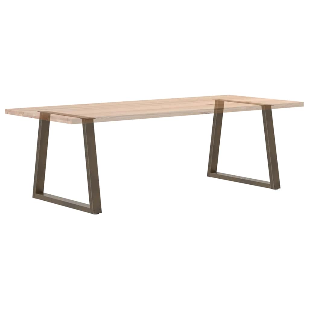 Couchtischbeine V-Form 2 Stück Schwarz 30x(30-31,3) cm Stahl