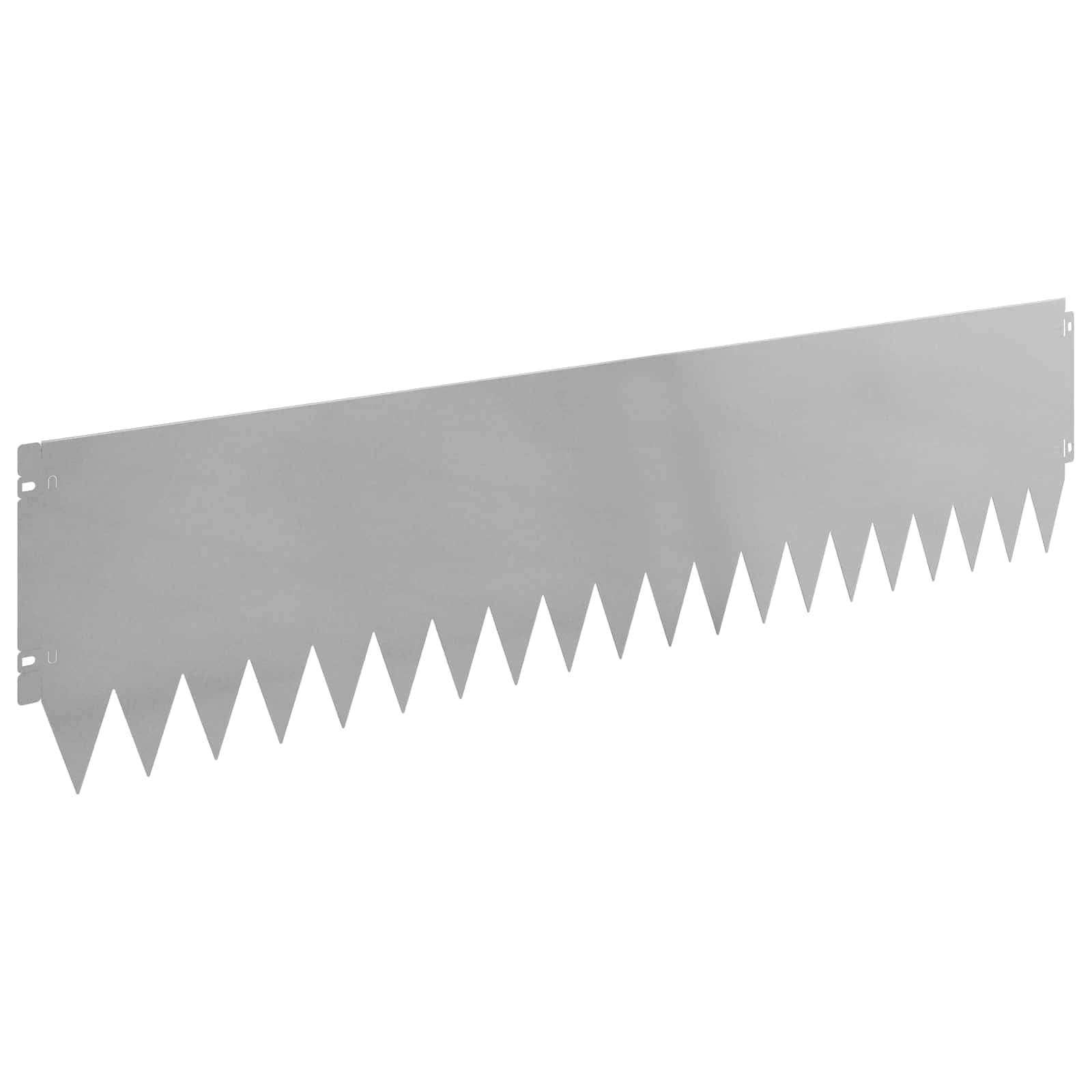 Raseneinfassung 10 pcs 103 x 10 cm Stahl Schwarz