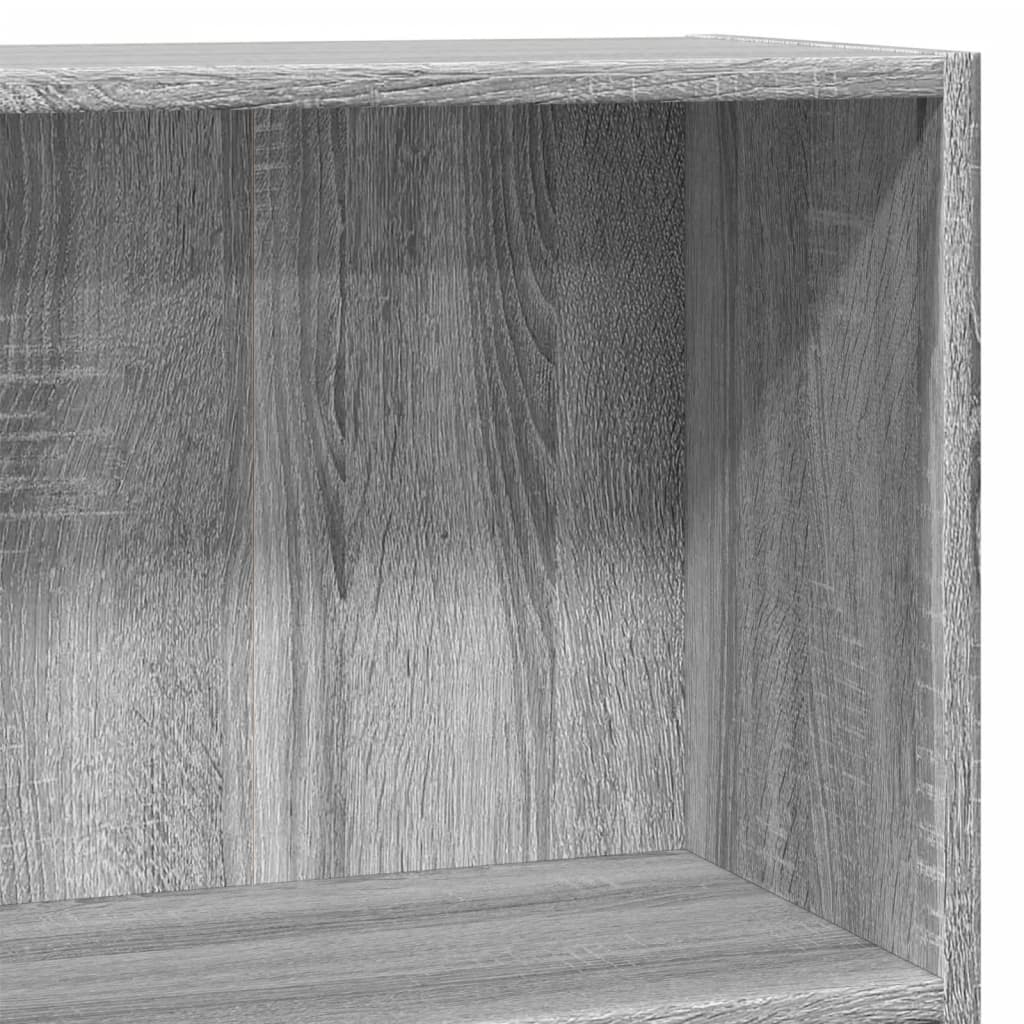 Bücherregal Weiß 80x30x189 cm Holzwerkstoff