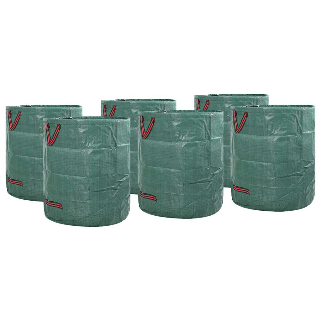 Gartenmüllsäcke 4 pcs Grün 66 x 66 x 83,5 cm Polypropylen