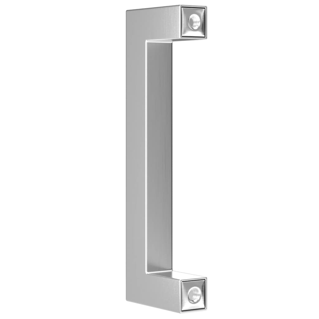 Möbelgriffe 10 Stk. Silbern 64 mm Edelstahl