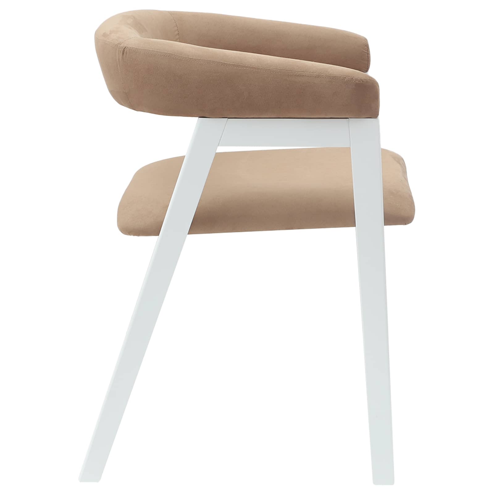 Esszimmerstühle 2 pcs Hellbraun 54 x 57 x 73 cm